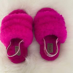 Toddler Ugg slides. Size 8. Color pink